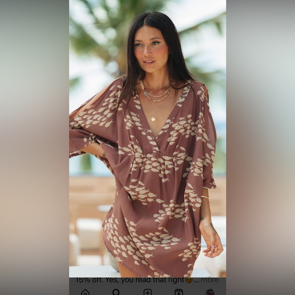 BNWT AVA SKY/ FIGHTING EEL DRESS SYDNEY SMALL